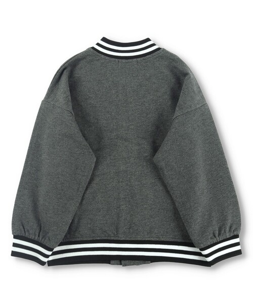 BRANSHES（ブランシェス）の「スタジャン風ジャケット（スタジャン・キッズ・杢グレー・140/120/100/110/150/130/160）」の11枚目の写真