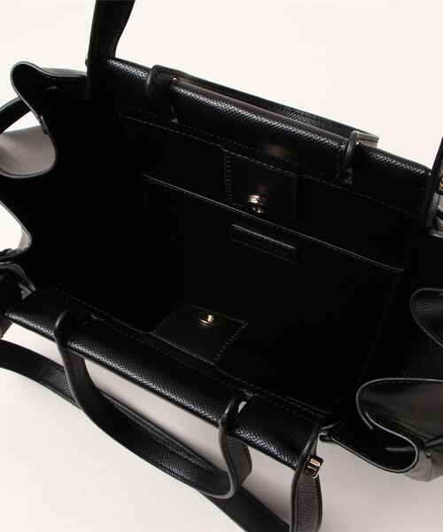 Samantha Thavasa（サマンサタバサ）の「ダブルハンドルトートバッグ（トートバッグ・レディース・カーキ/ブラック/キャメル/ワインレッド・FREE）」の5枚目の写真