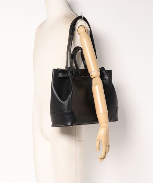 Samantha Thavasa（サマンサタバサ）の「ダブルハンドルトートバッグ（トートバッグ・レディース・カーキ/ブラック/キャメル/ワインレッド・FREE）」の6枚目の写真