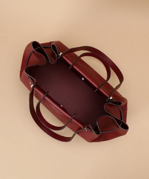 Samantha Thavasa（サマンサタバサ）の「ダブルハンドルトートバッグ（トートバッグ・レディース・カーキ/ブラック/キャメル/ワインレッド・FREE）」の12枚目の写真