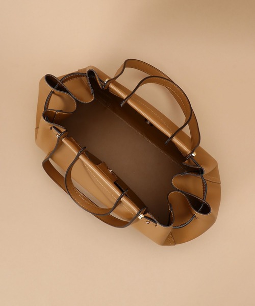 Samantha Thavasa（サマンサタバサ）の「ダブルハンドルトートバッグ（トートバッグ・レディース・カーキ/ブラック/キャメル/ワインレッド・FREE）」の15枚目の写真