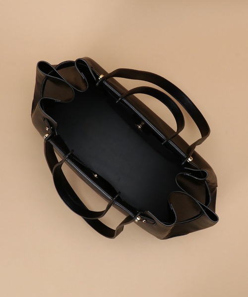 Samantha Thavasa（サマンサタバサ）の「ダブルハンドルトートバッグ（トートバッグ・レディース・カーキ/ブラック/キャメル/ワインレッド・FREE）」の16枚目の写真