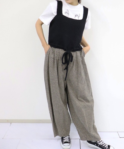 haupia（ハウピア）の「冬の贈り物 【 ニット 】（ニット/セーター・レディース・ベビーピンク/ブラック/ブルー/オフホワイト/グレー・MEDIUM）」の8枚目の写真