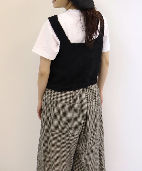 haupia（ハウピア）の「冬の贈り物 【 ニット 】（ニット/セーター・レディース・ベビーピンク/ブラック/ブルー/オフホワイト/グレー・MEDIUM）」の9枚目の写真