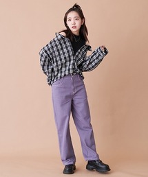 LOVETOXIC（ラブトキシック）の「バックレースアップストレートパンツ（その他パンツ・キッズ）」