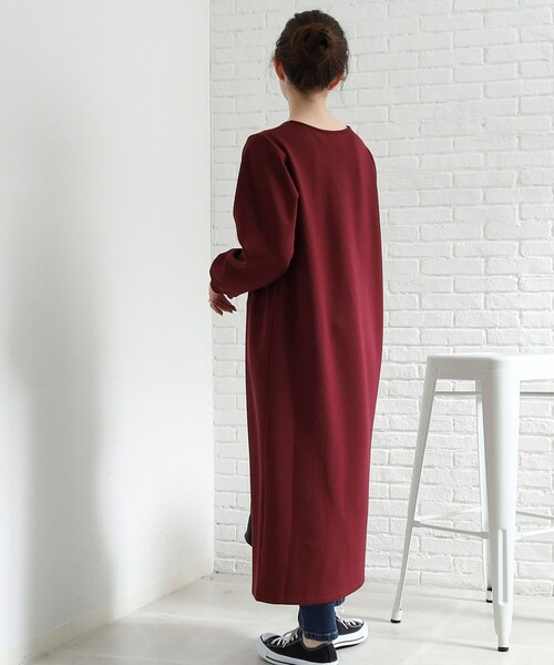 DRESKIP（ドレスキップ）の「◆【上品に着映える！】リラクシーワンピース（ワンピース・レディース・ボルドー/ブラウン系その他/ブラック・04/02/03）」の14枚目の写真