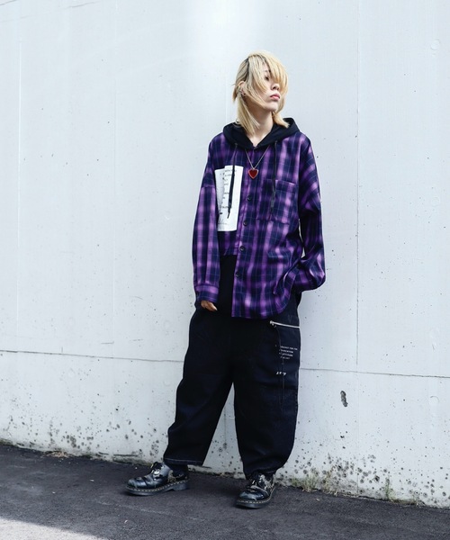 AFYF（エーエフワイエフ）の「AFYFALADIN PANT2/アラジンワイドパンツ（その他パンツ・メンズ・ブラック系その他/ブラック/ブラック系その他2/ブラック系その他5/ブラック系その他7/ブラック系その他6/ブルー系その他2・FREE）」の8枚目の写真