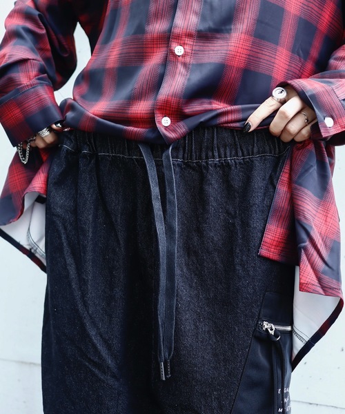 AFYF（エーエフワイエフ）の「AFYFALADIN PANT2/アラジンワイドパンツ（その他パンツ・メンズ・ブラック系その他/ブラック/ブラック系その他2/ブラック系その他5/ブラック系その他7/ブラック系その他6/ブルー系その他2・FREE）」の18枚目の写真