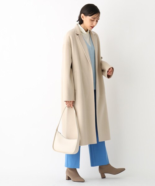 OPAQUE.CLIP(オペークドットクリップ)の「◆アシメントリ―ワンハンドルバッグ(ハンドバッグ・レディース・ボルドー/オフホワイト/ブラック・00)」の5枚目の写真