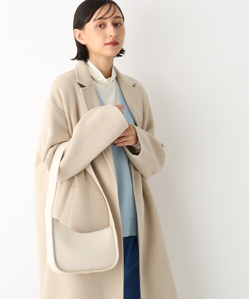 OPAQUE.CLIP(オペークドットクリップ)の「◆アシメントリ―ワンハンドルバッグ(ハンドバッグ・レディース・ボルドー/オフホワイト/ブラック・00)」の6枚目の写真