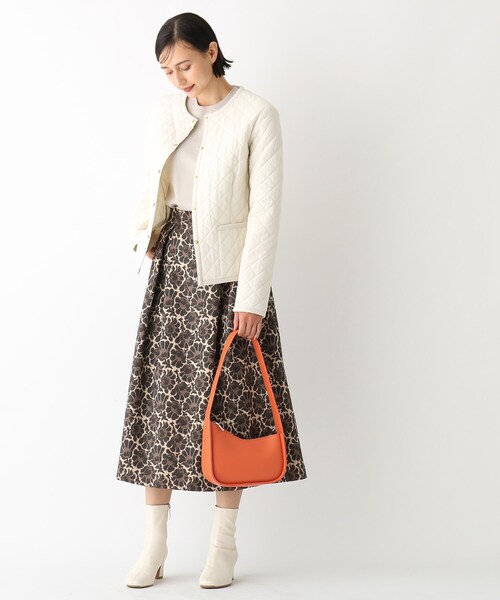 OPAQUE.CLIP(オペークドットクリップ)の「◆アシメントリ―ワンハンドルバッグ(ハンドバッグ・レディース・ボルドー/オフホワイト/ブラック・00)」の19枚目の写真