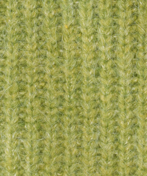 LBC(エルビーシー)の「畦Vネックカラーカディガン(カーディガン/ボレロ・レディース・ライトグレー/グリーン・M)」の4枚目の写真