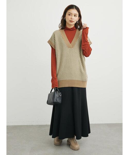 Green Parks(グリーンパークス)の「・souvenirvelle サイドゴアブーツ*(ブーツ・レディース・ブラック/ベージュ・S/M/L)」の21枚目の写真