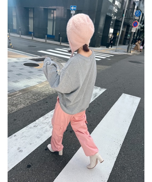 JUMELLE（ジュメロ）の「ｂｕｄｄｙスウェット（スウェット・レディース・グレー/ブラウン・FREE）」の15枚目の写真