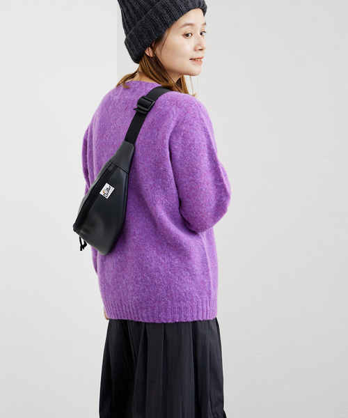 Harley of Scotland(ハーレーオブスコットランド)の「【HARLEY/ ハーレー】CREW NECK SWEATER:クルーネックセーター(ニット/セーター・レディース・サックスブルー/グリーン/パープル/オレンジ・FREE)」の21枚目の写真