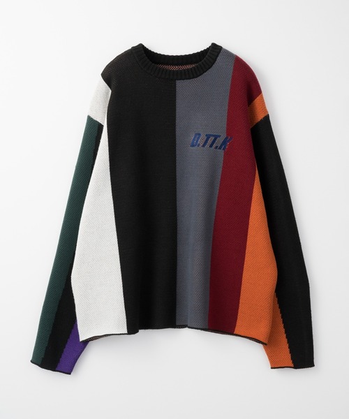D.TT.K（ディティーティーケー）の「D.TT.K MULTI BAR KNIT（ニット 