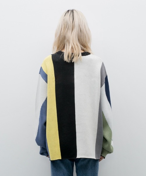 D.TT.K（ディティーティーケー）の「D.TT.K　MULTI BAR KNIT（ニット/セーター・メンズ・その他1/その他2・MEDIUM/LARGE/X-LARGE）」の13枚目の写真