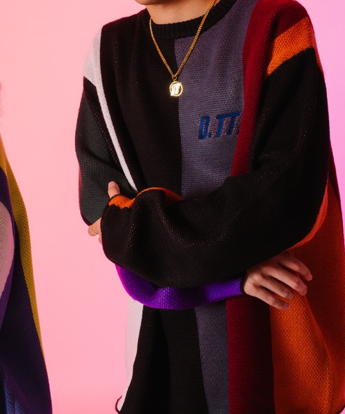 D.TT.K（ディティーティーケー）の「D.TT.K MULTI BAR KNIT
