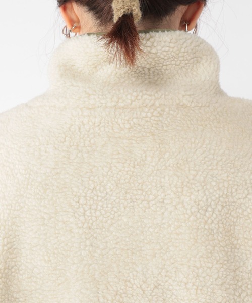 studio CLIP（スタディオクリップ）の「リバーシブルボアブルゾン（ブルゾン・レディース・ブラック/グレー/ベージュ・MEDIUM/LARGE/PF）」の18枚目の写真