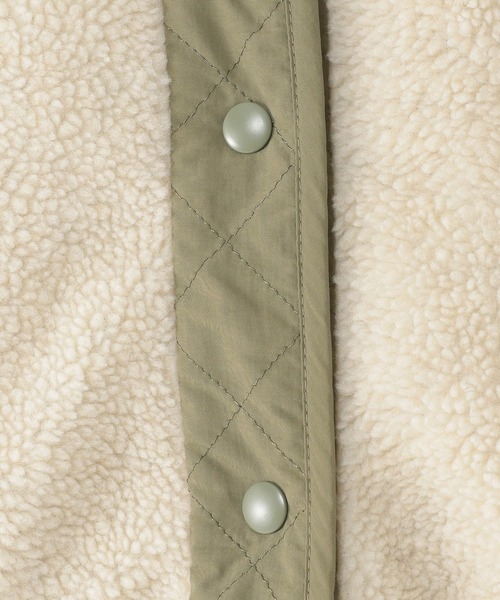 studio CLIP（スタディオクリップ）の「リバーシブルボアブルゾン（ブルゾン・レディース・ブラック/グレー/ベージュ・MEDIUM/LARGE/PF）」の15枚目の写真