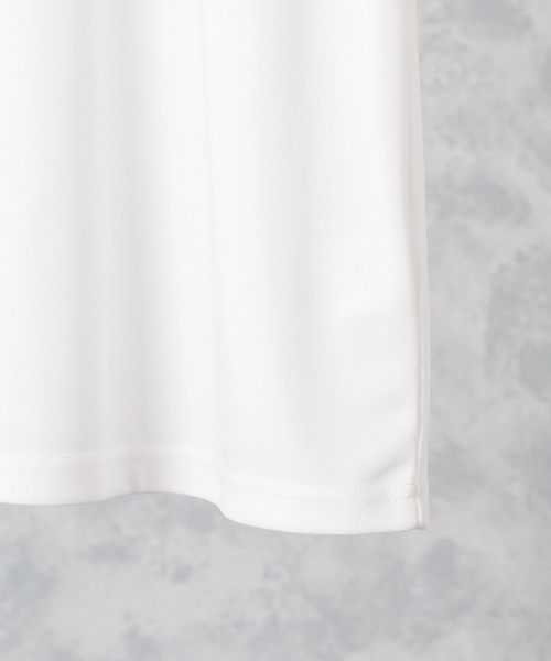 ln fortis（ロンフォルティス）の「ln foris - ドライタッチノースリーブシャツ（タンクトップ・メンズ・ホワイト/ブラック・SMALL/MEDIUM）」の9枚目の写真