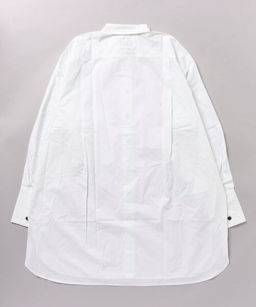 G-STAR（ジースター）の「OVERSIZED BF SHIRT/オーバーサイズ/ロングシャツ（シャツ/ブラウス・レディース・ホワイト・SMALL/X-SMALL/MEDIUM）」の8枚目の写真