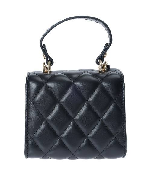 Edit Sheen（エディットシーン）の「ミニキルトチェーンショルダーバッグ（ショルダーバッグ・レディース・ブラック/ボルドー/イエロー/レッド/ピンク/オフホワイト・FREE）」の13枚目の写真