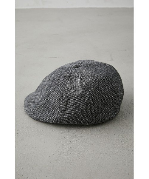AZUL by moussy(アズールバイマウジー)の「HUNTING CAP/ハンティングキャップ(キャップ・メンズ・ブラック/グレー系その他・FREE)」の4枚目の写真