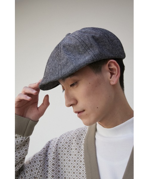 AZUL by moussy(アズールバイマウジー)の「HUNTING CAP/ハンティングキャップ(キャップ・メンズ・ブラック/グレー系その他・FREE)」の10枚目の写真