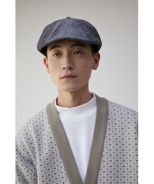 AZUL by moussy(アズールバイマウジー)の「HUNTING CAP/ハンティングキャップ(キャップ・メンズ・ブラック/グレー系その他・FREE)」の5枚目の写真