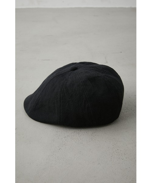 AZUL by moussy(アズールバイマウジー)の「HUNTING CAP/ハンティングキャップ(キャップ・メンズ・ブラック/グレー系その他・FREE)」の8枚目の写真