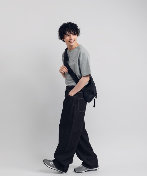 セール】【NEW COLOR】ハイウエストコクーンデニムパンツ