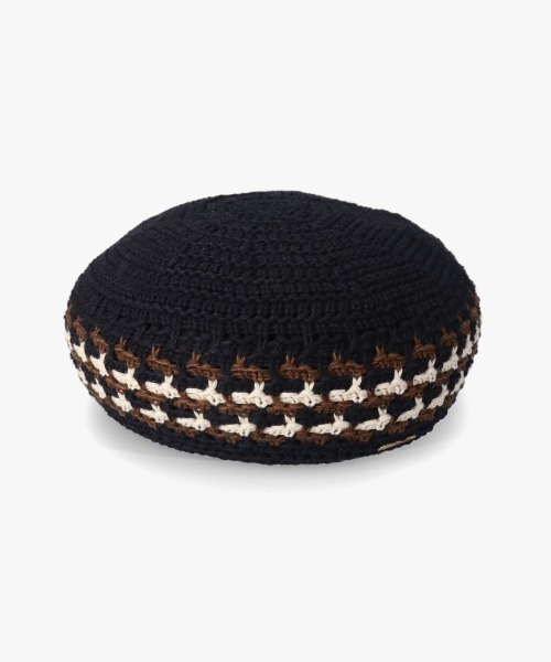 kaorinomori(カオリノモリ)の「kaorinomori ハレベレー(ハンチング/ベレー帽・レディース・ブラック/ベージュ・M/57.5cm)」の9枚目の写真