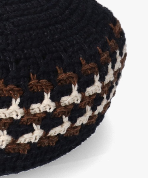 kaorinomori(カオリノモリ)の「kaorinomori ハレベレー(ハンチング/ベレー帽・レディース・ブラック/ベージュ・M/57.5cm)」の11枚目の写真