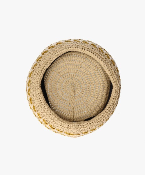 kaorinomori(カオリノモリ)の「kaorinomori ハレベレー(ハンチング/ベレー帽・レディース・ブラック/ベージュ・M/57.5cm)」の18枚目の写真