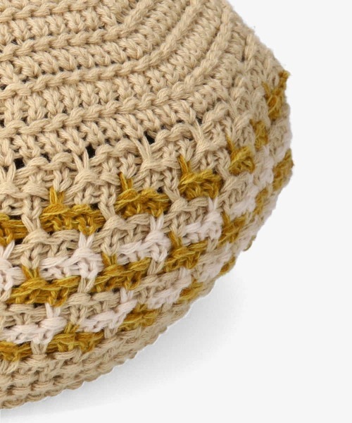 kaorinomori(カオリノモリ)の「kaorinomori ハレベレー(ハンチング/ベレー帽・レディース・ブラック/ベージュ・M/57.5cm)」の20枚目の写真