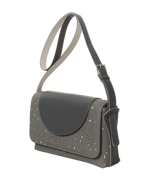 HIROKO HAYASHI（ヒロコハヤシ）の「FORATA(フォラータ)ショルダーバッグ（ショルダーバッグ・レディース・グレー系その他4・00）」の4枚目の写真