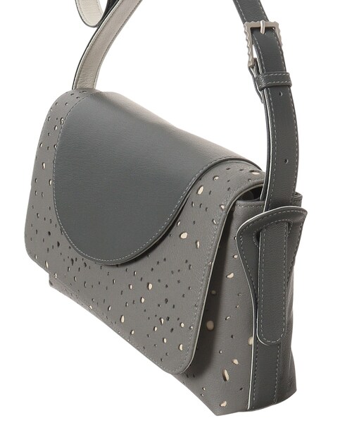 HIROKO HAYASHI（ヒロコハヤシ）の「FORATA(フォラータ)ショルダーバッグ（ショルダーバッグ・レディース・グレー系その他4・00）」の12枚目の写真