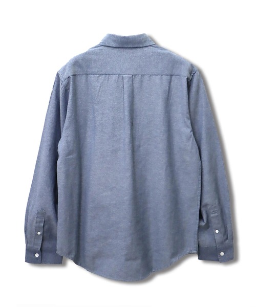 CORISCO（コリスコ）の「オックスレギュラーシャツ(M1)（シャツ/ブラウス・メンズ・ホワイト/ブラック/ネイビー/サックスブルー・MEDIUM/LARGE/X-LARGE）」の7枚目の写真