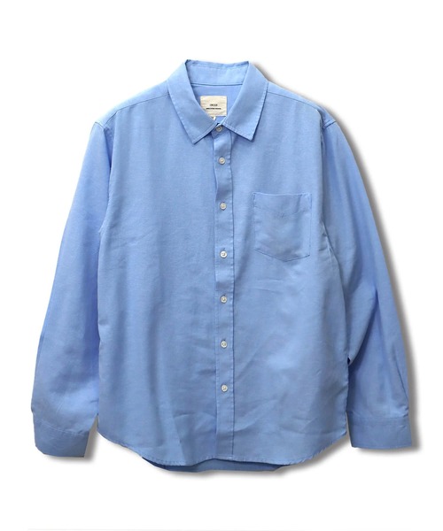 CORISCO（コリスコ）の「オックスレギュラーシャツ(M1)（シャツ/ブラウス・メンズ・ホワイト/ブラック/ネイビー/サックスブルー・MEDIUM/LARGE/X-LARGE）」の20枚目の写真