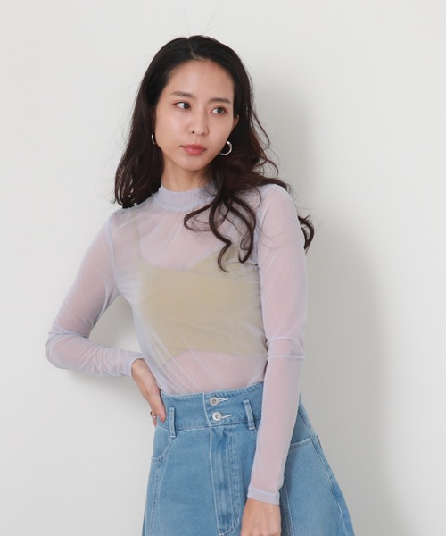 タイ付カシュクールシアートップス＜セットアップ対応＞ main image 1
