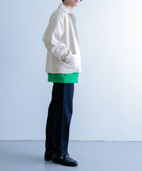 ITEMS URBANRESEARCH（アイテムズ アーバンリサーチ）の「フェイクスエード ZIP UP ジャケット（その他アウター・メンズ・ブルー/グリーン/ベージュ・MEDIUM/LARGE）」の10枚目の写真