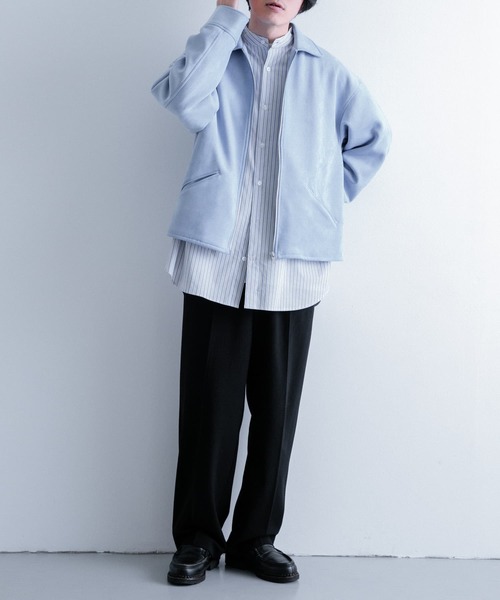 ITEMS URBANRESEARCH（アイテムズ アーバンリサーチ）の「フェイクスエード ZIP UP ジャケット（その他アウター・メンズ・ブルー/グリーン/ベージュ・MEDIUM/LARGE）」の17枚目の写真