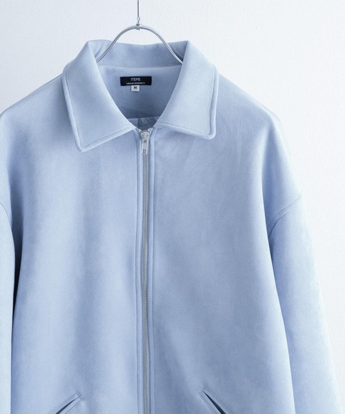 ITEMS URBANRESEARCH（アイテムズ アーバンリサーチ）の「フェイクスエード ZIP UP ジャケット（その他アウター・メンズ・ブルー/グリーン/ベージュ・MEDIUM/LARGE）」の19枚目の写真