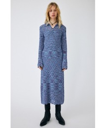 MOUSSY | OPEN WORK POLO ドレス(ワンピース)