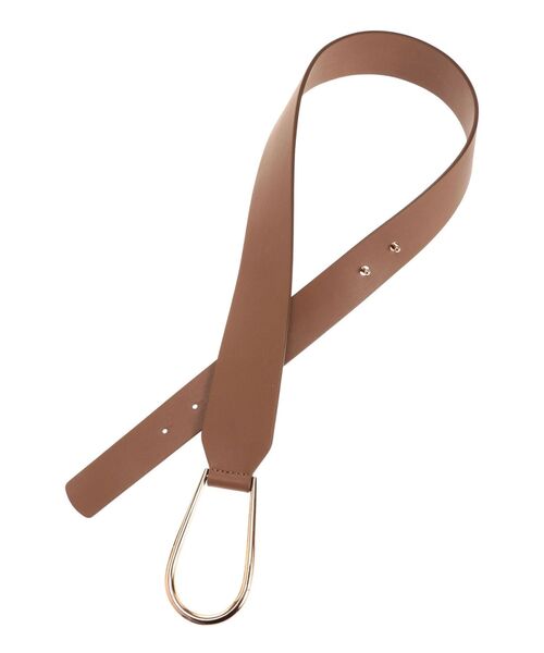 LAGUNAMOON（ラグナムーン）の「カーブバックルベルト（ベルト・レディース・ブラック/ブラウン/アイボリー・FREE）」の12枚目の写真