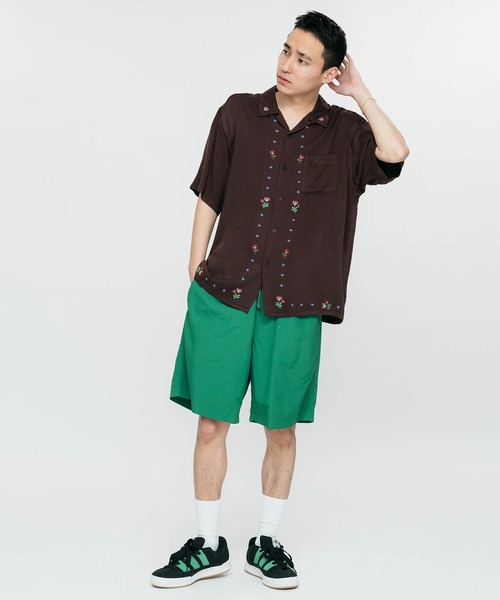 XLARGE（エクストララージ）の「STANDARD LOGO EASY SHORT PANTS（その他パンツ・メンズ・ブラック/ブラウン/グリーン・S/M/L/XL）」の15枚目の写真