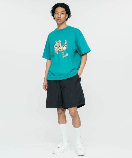 XLARGE（エクストララージ）の「STANDARD LOGO EASY SHORT PANTS（その他パンツ・メンズ・ブラック/ブラウン/グリーン・S/M/L/XL）」の11枚目の写真