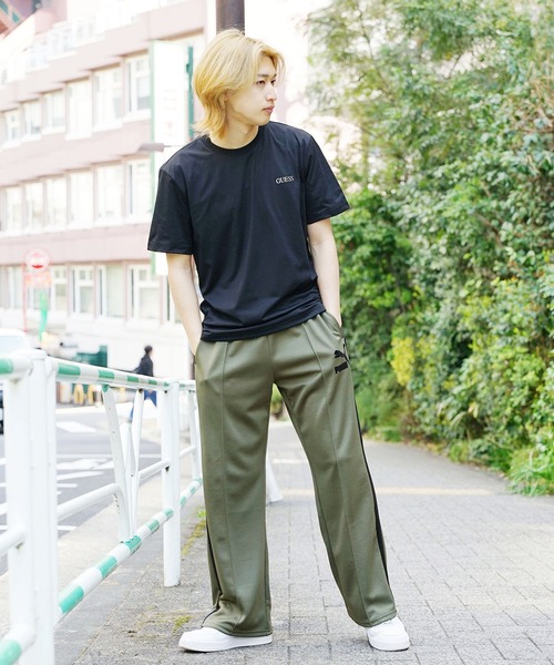 BTS着用★PUMA(プーマ)★T7 サイドライン トラックパンツ BTS着用☆PUMA(プーマ)☆T7 サイドライン トラックパンツ (PUMA