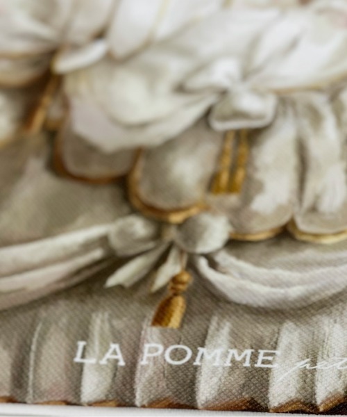 LA POMME petit(ラポミ・プチ)の「LA POMME petit (ラポミ・プチ)オリジナル手描きペイントデザイントートバッグ /Original Painting Tote bag(トートバッグ・レディース・ピンク/ブルー・FREE)」の11枚目の写真